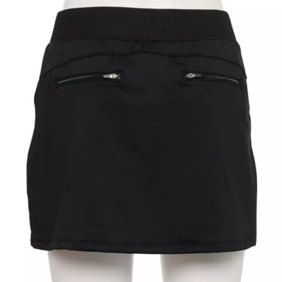 BOGO TekGear Black 'On-the-Go-Gear'  Skort w/Moisture-Wicking Tech & Pockets XXL - Picture 2 of 6